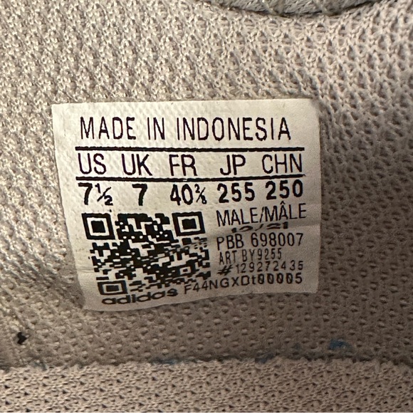 Adidas Originals X PLR Low Top Men's Running Shoes Gray Black - Picture 6 of 7